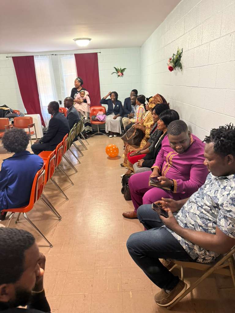 Church worship service